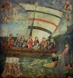 Christ walking on the water, after the 
